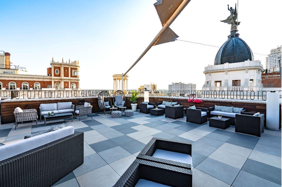 Vincci Via - 66 Hotel Madrid Bagian luar foto